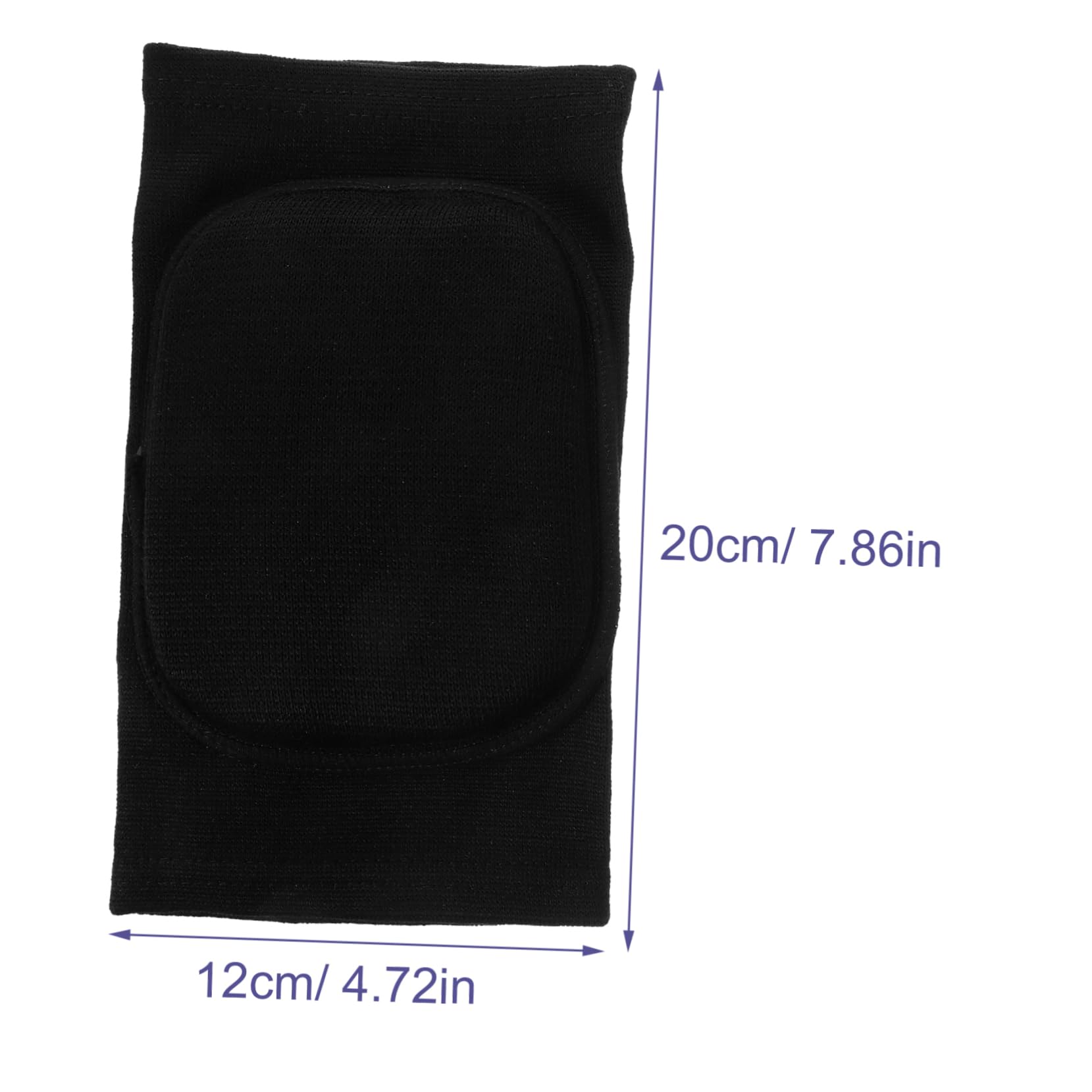 BRIGHTFUFU Knee Pad for Exercise 1 Pair Adult Pads Thick Brace Nonslip Design Sports Protector for Dance Yoga