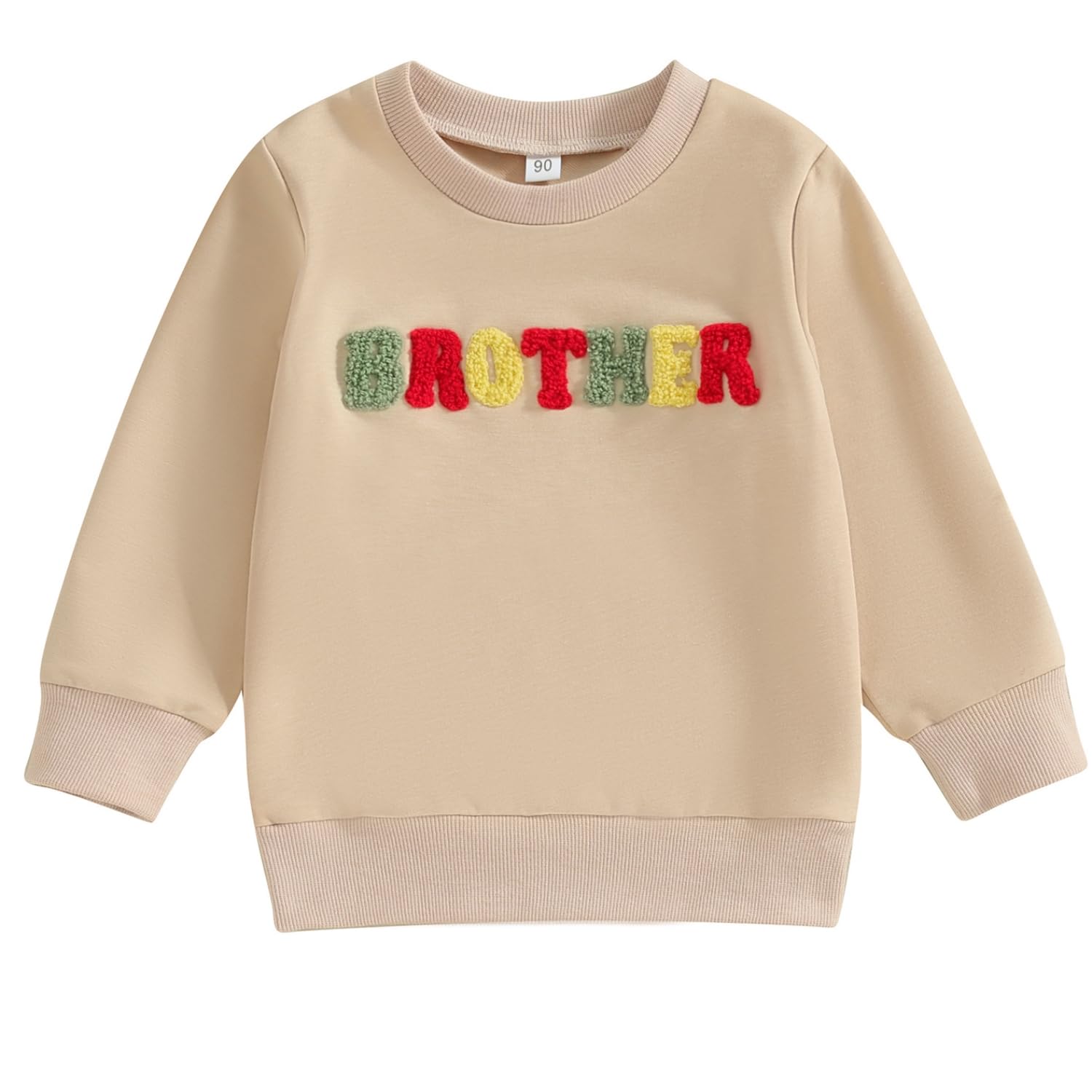 DOSYZTO Toddler Boy Outfit - Big Brother Sweatshirt & Pullover Sweater (5-6 Years)