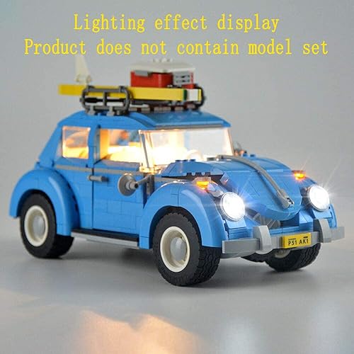 Miniatura 4 de Juego de luces compatible con Lego Beetle Car Creator Expert 10252 (juego de modelos no incluidos)