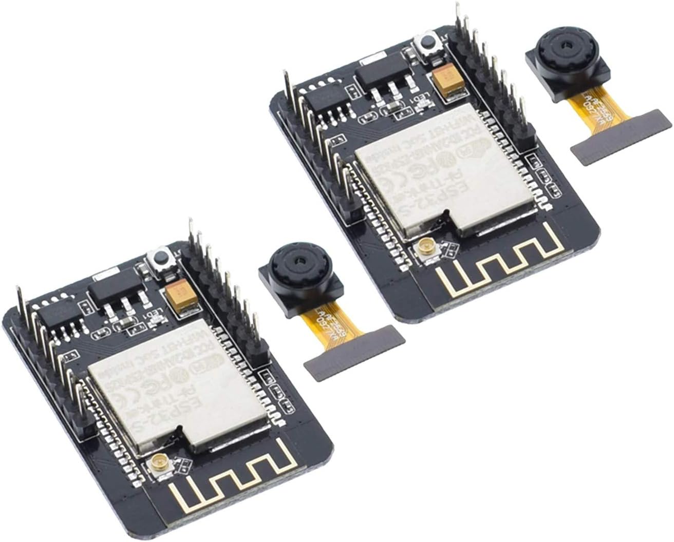 2pcs Camera Module ESP32-CAM Bluetooth Module WIFI Board Development ESP32 OV2640 (Camera Included)