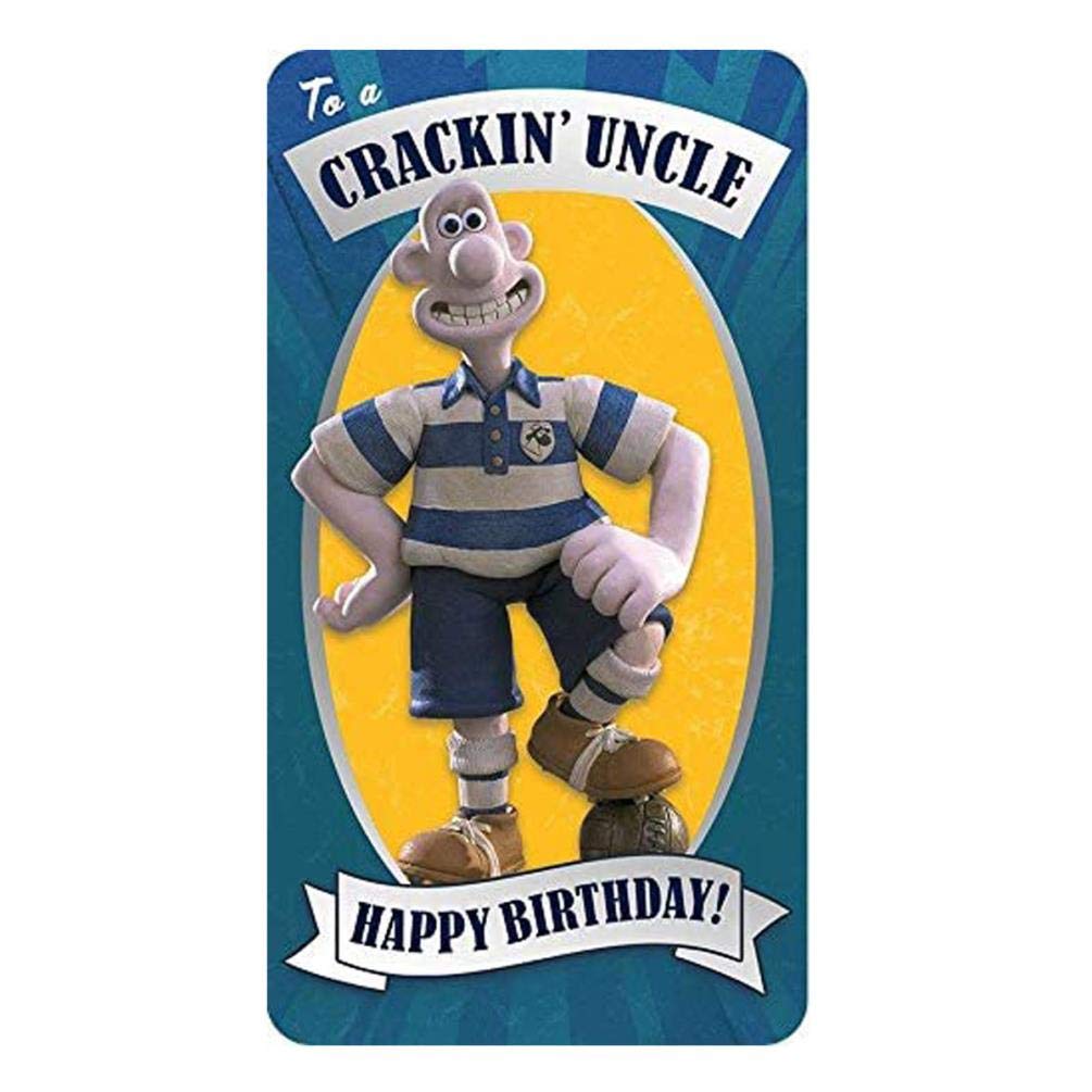 Wallace & Gromit UNCLE BIRTHDAY CARD