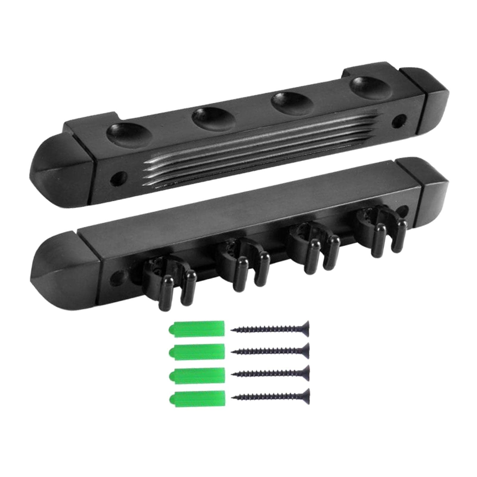 SM SunniMix Porte-queues Noir Mural 4 Porte-Queue De Billard Support Accessoires
