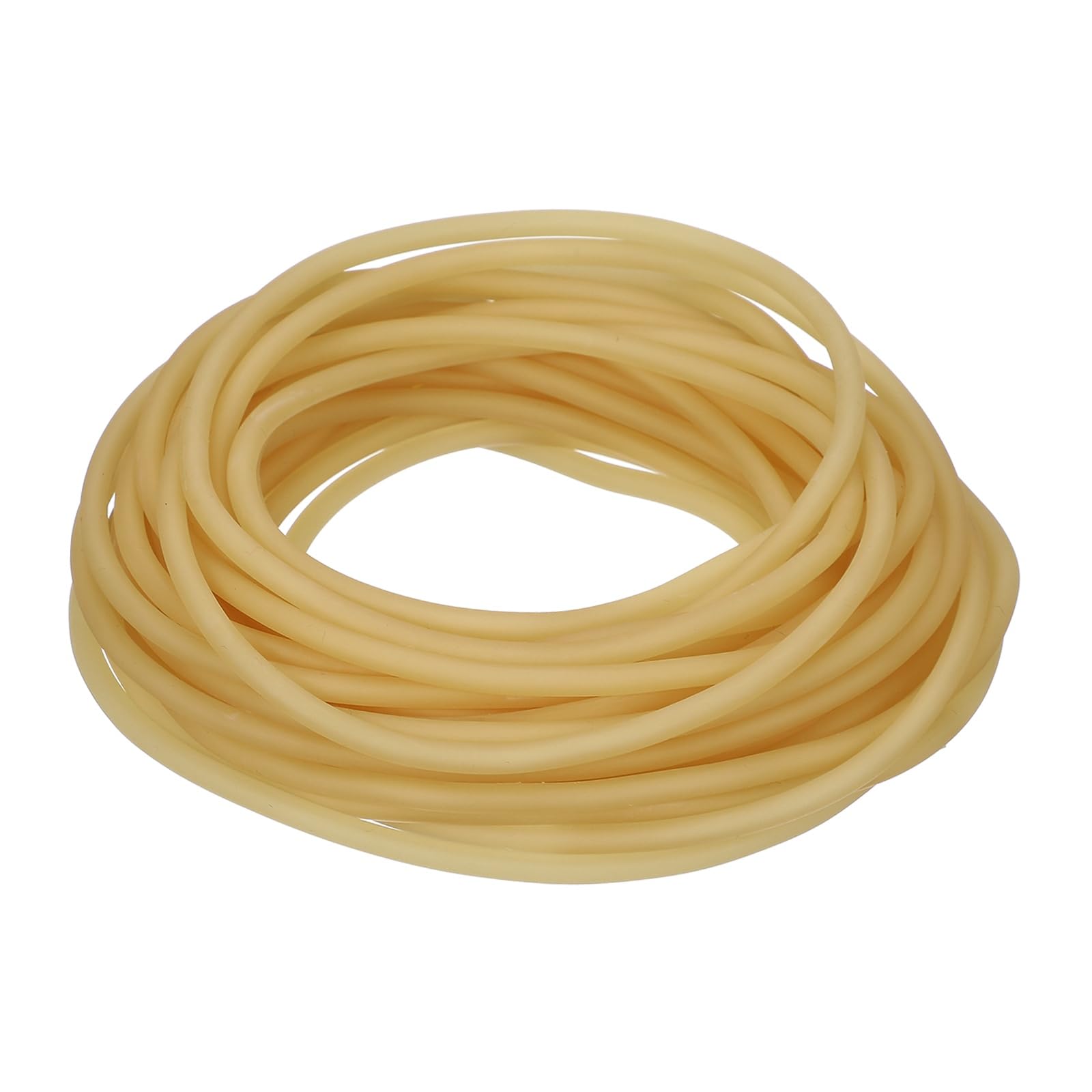 YELARXI Natural Latex Rubber Band, 32.8 ft Slingshots Replacement Bands 0.17"x0.07"(ODxID) Heavy Pull Tube Elastic Rubber Bands for Adults Outdoor Hunting Shooting Games (Skin Tone) — image 1