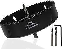 Vista 25 de Sierra perforadora Rannb de 3 pulgadas de diámetro para cortar agujeros en madera, plástico, paneles de yeso, metal delgado