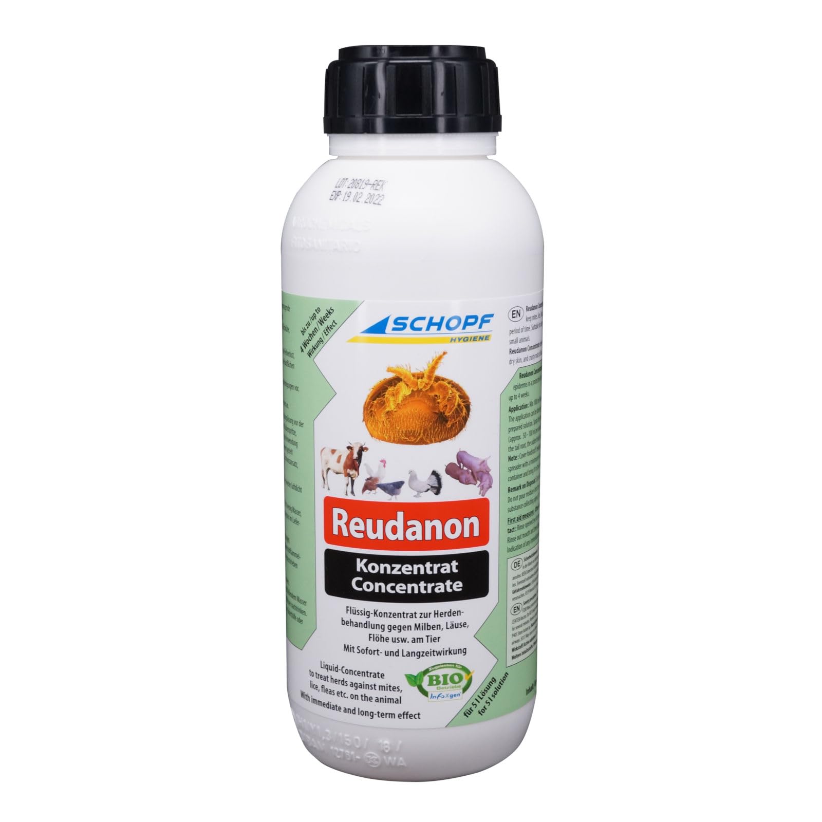 Reudanon Konzentrat, 1 l Repellentmittel, Bio-Konform