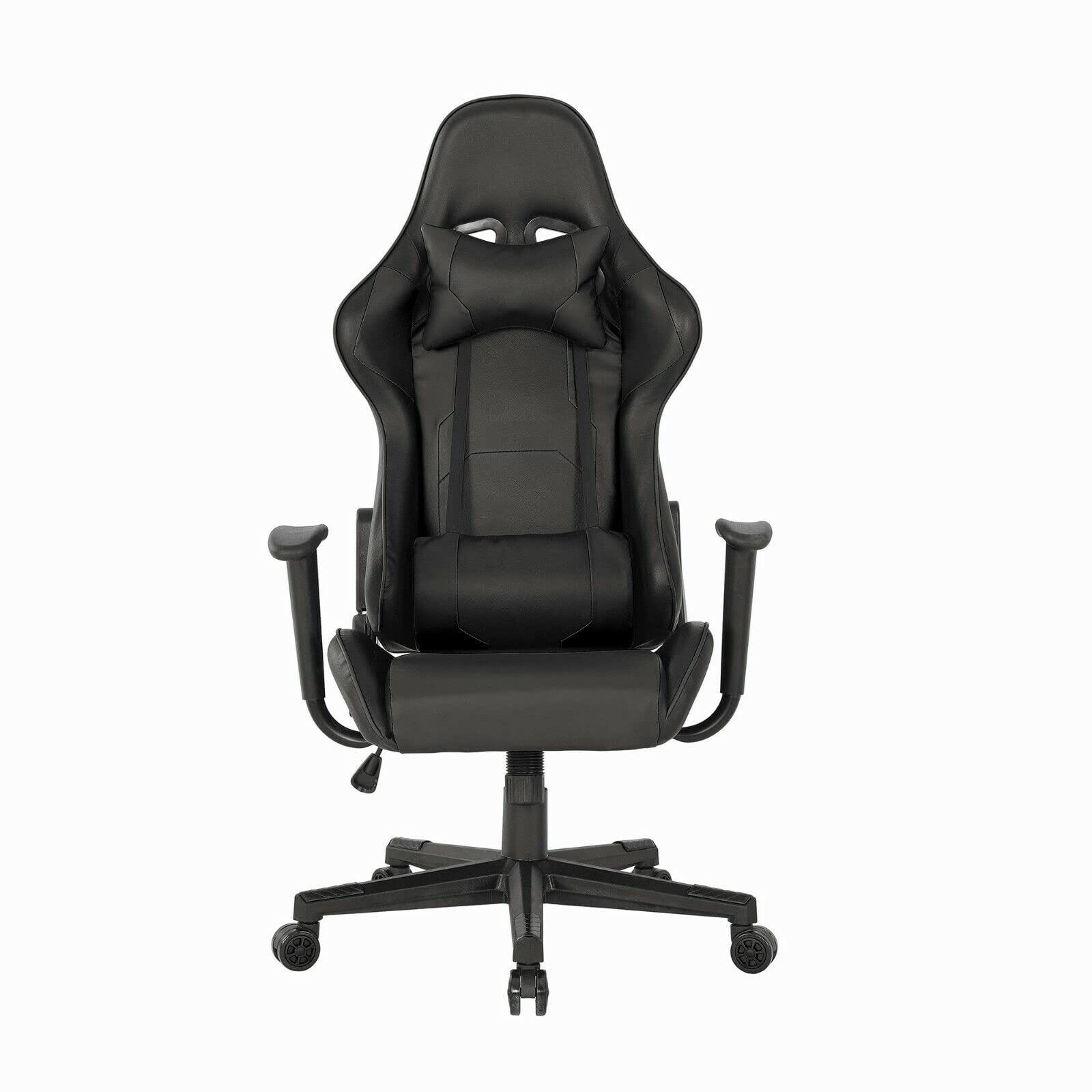 Gaming Chair Racing Computer Chair PU Leather Desk Chair Ergonomic Video Game Chair,Headrest and Bac