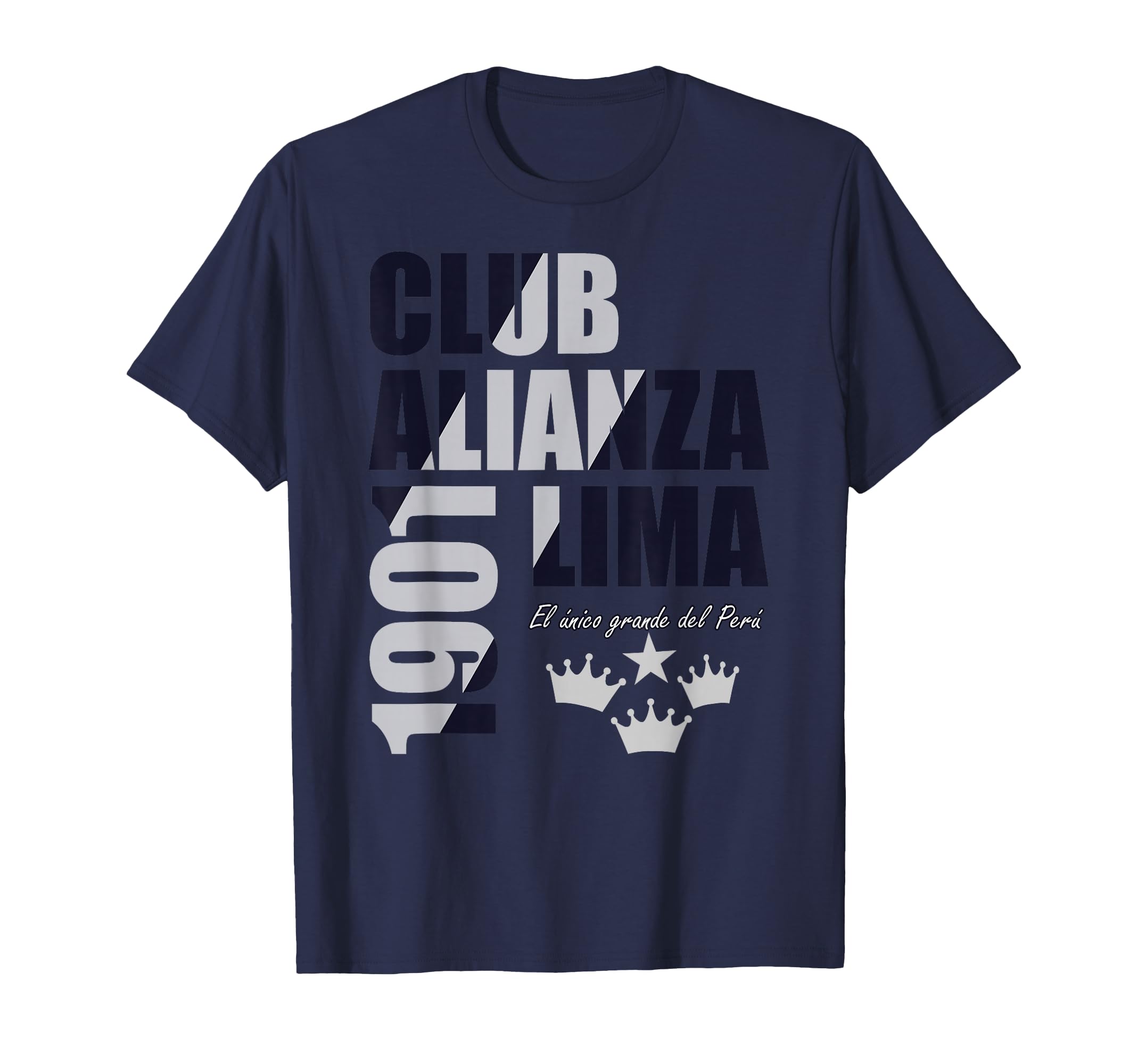 Club Alianza Lima Corazon Peruvian Soccer Men Women Grone T-Shirt