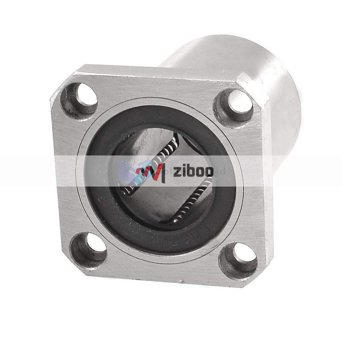 LMK25UU 25mm Inner Diameter Square Flange Linear Motion Bushing Ball Bearing