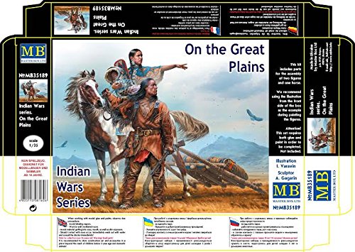 Figura Serie Guerras Indias Great Plains Masterbox miniatura 4