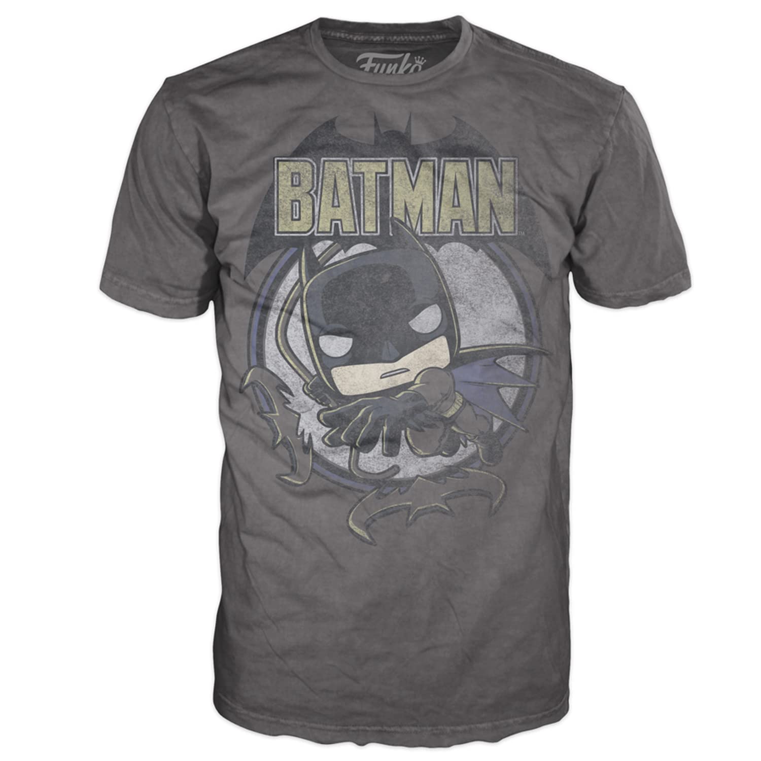 FunkoFunko Pop Tee! DC Comics: Batman Action Retro (L) - 59036