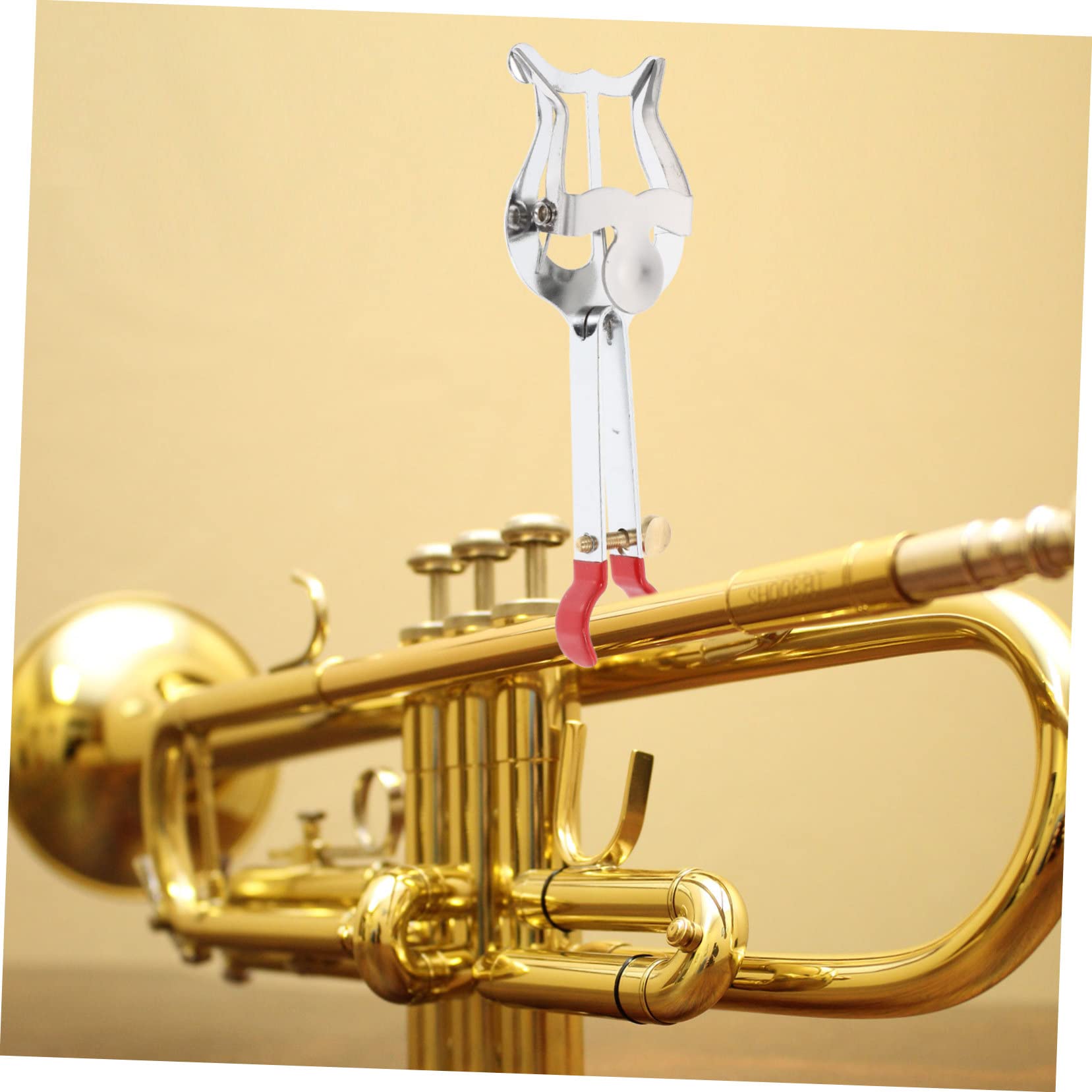 VICASKY 5stücke Musiknotenklammer Für Trompete Stabiler Notenhalter Aus Vernickeltem Für Musikschüler Und Instrumentalisten Sicherer Halt Für Notenblätter