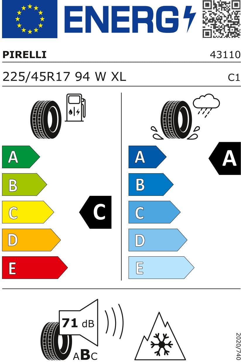 Pneumatico TOYO 225/45 R17 94W 4 Stagioni XL – CELSIUS AS2, Copertura Per Auto Con Prestazioni Eccellenti