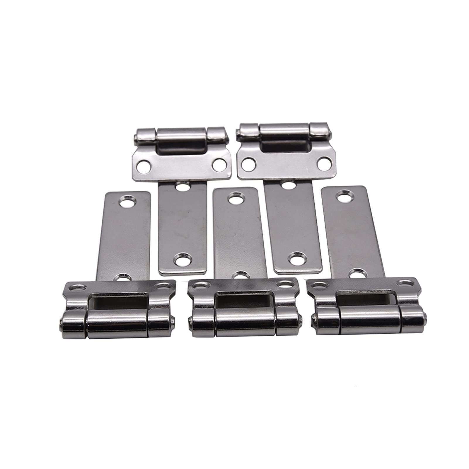 HAN-Store Fit for 5pcs T Type Container Hinges Marine Grade Stainless Trucks Van Door Hinge Marine Hardware Helpful
