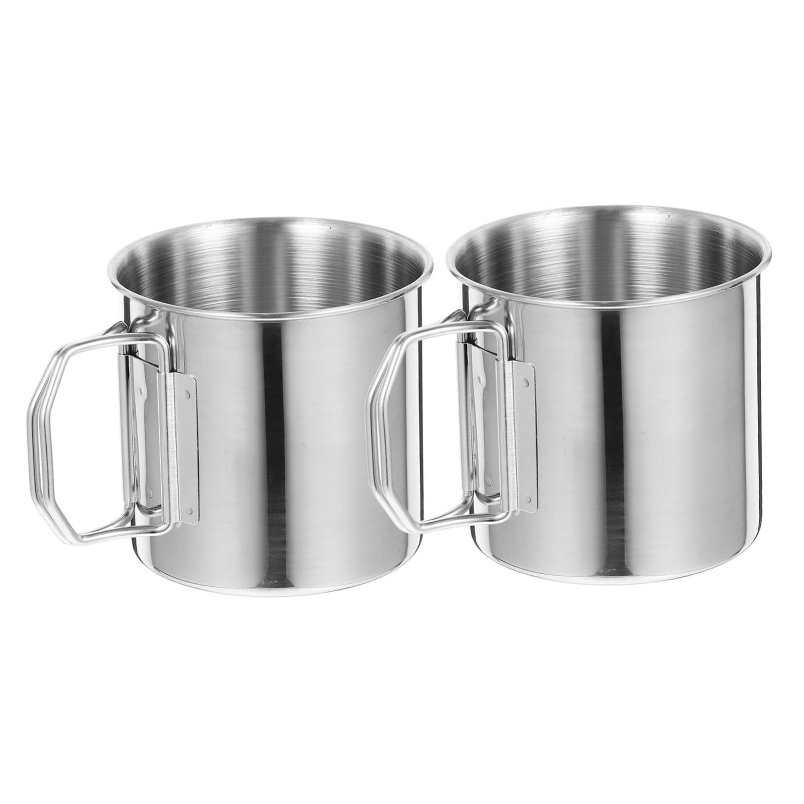 TOYANDONA 5 Series Vasos Plegables De Inoxidable Para Camping Multifuncionales Portátiles Y Prácticas Para Actividades Senderismo Y Picnic 2 Piezas X 5