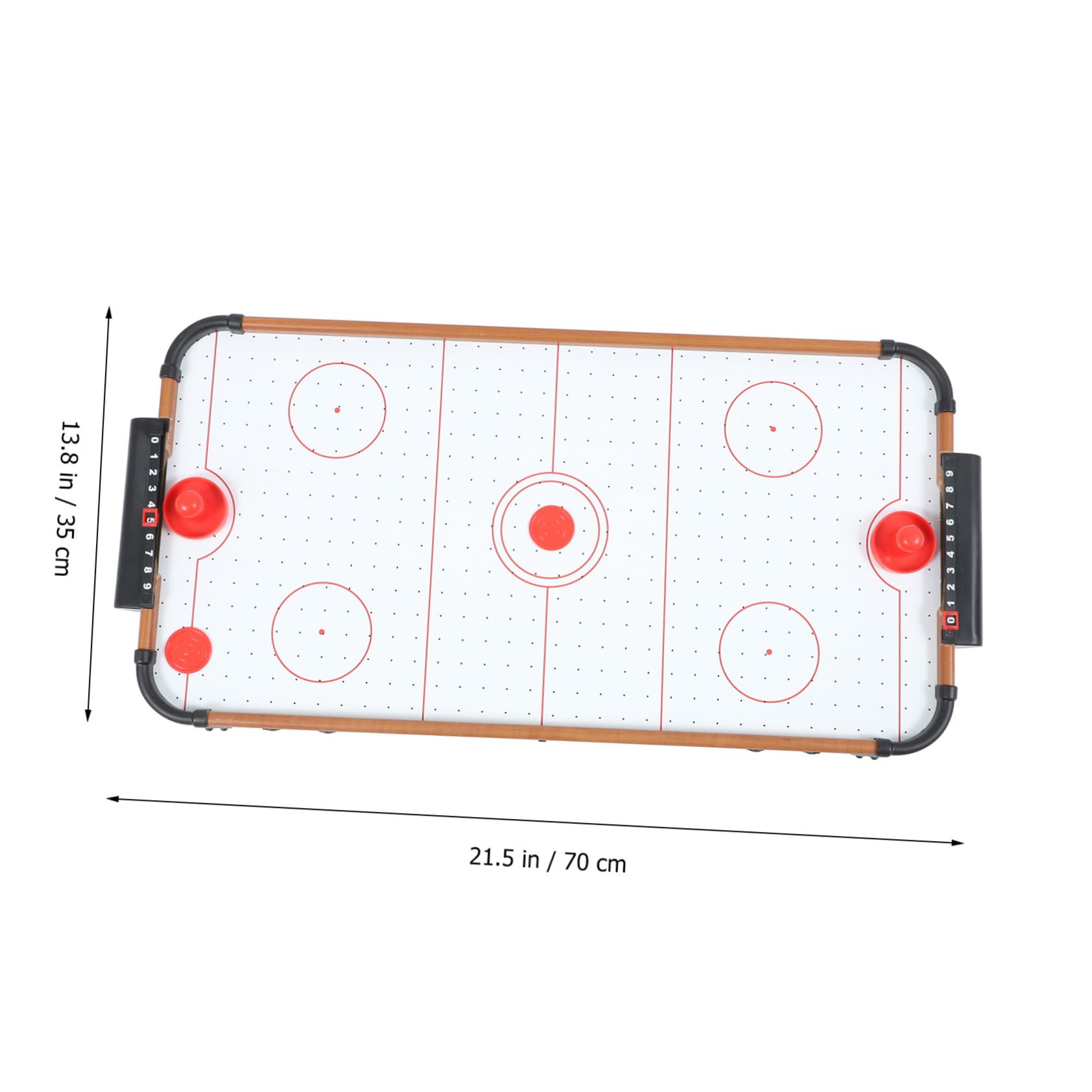 ibasenice Mini Jeu de Hockey Glace Compact et de Table pour Garçon Fille Développement Dextérité et Interaction Parent Garçon Fille