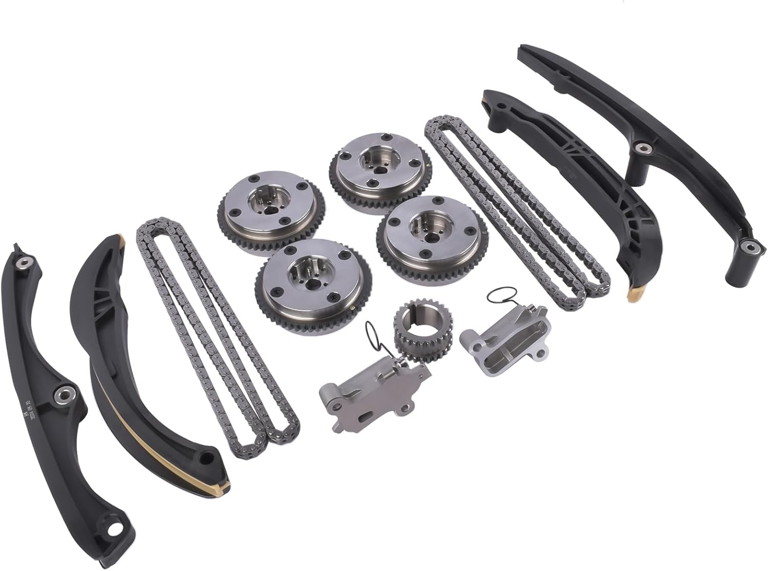 HL3Z6268A Timing Chain Kit Tensioner Phaser Camshaft Sprocket Set Replacement for Ford Expedition, F150; Lincoln Navigator 2017-2023 V6 3.5L # HL3Z6306A HL3Z6B274A HL3Z6B274B HL3Z6K255A HL3Z6K255B