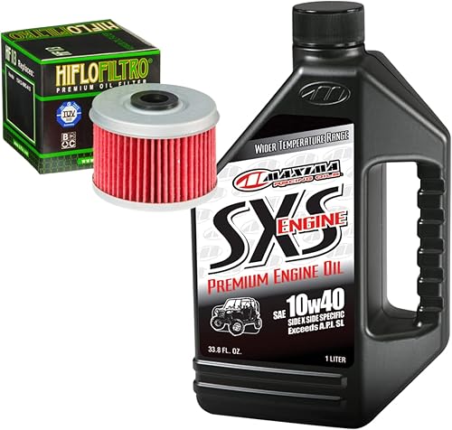 Kit de cambio de aceite y filtro para Honda 2000 TRX350TE Rancher ES SXS 10W-40