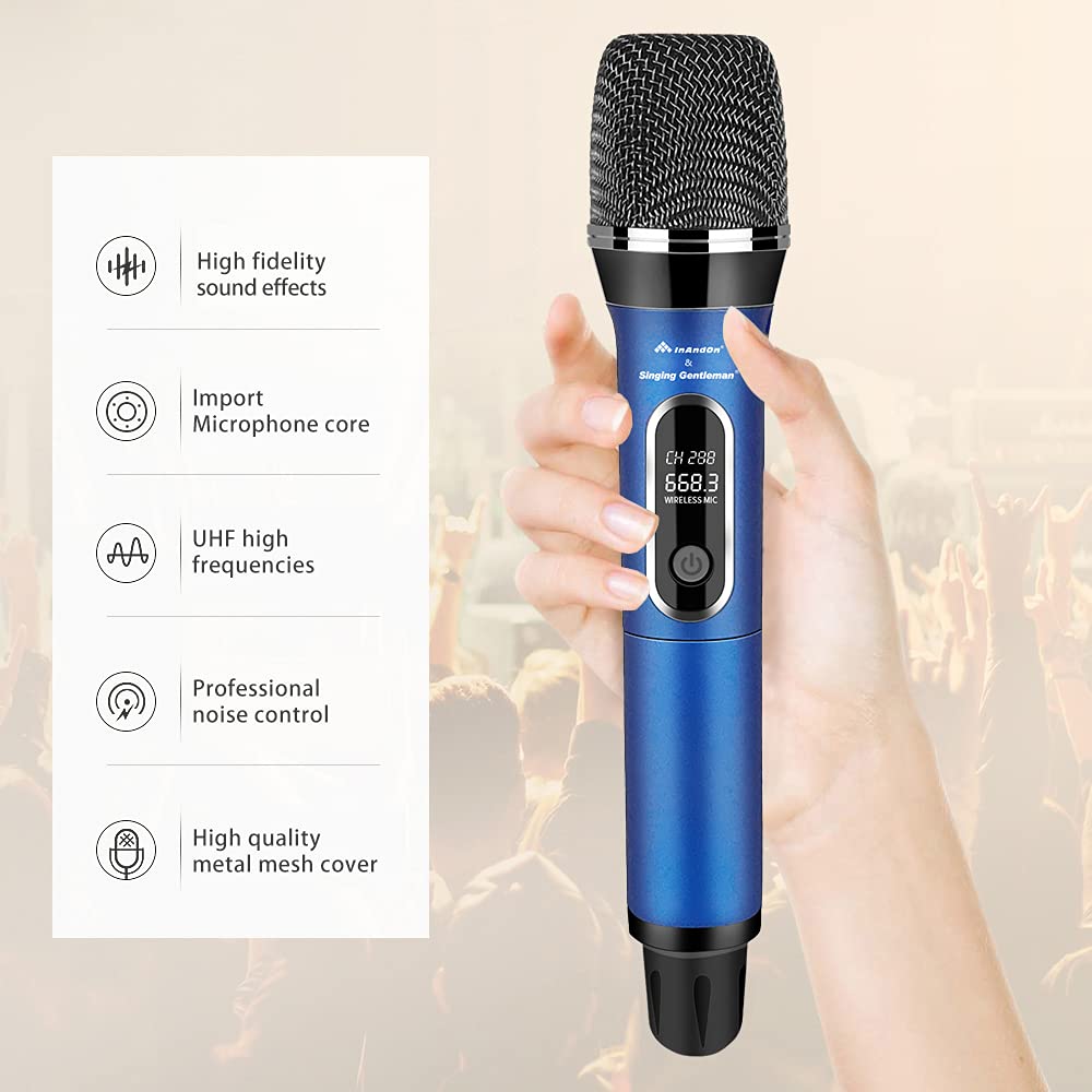 Buy Karaoke System, Inandon Onepiece Singing Machine 22 inch 4K Touch