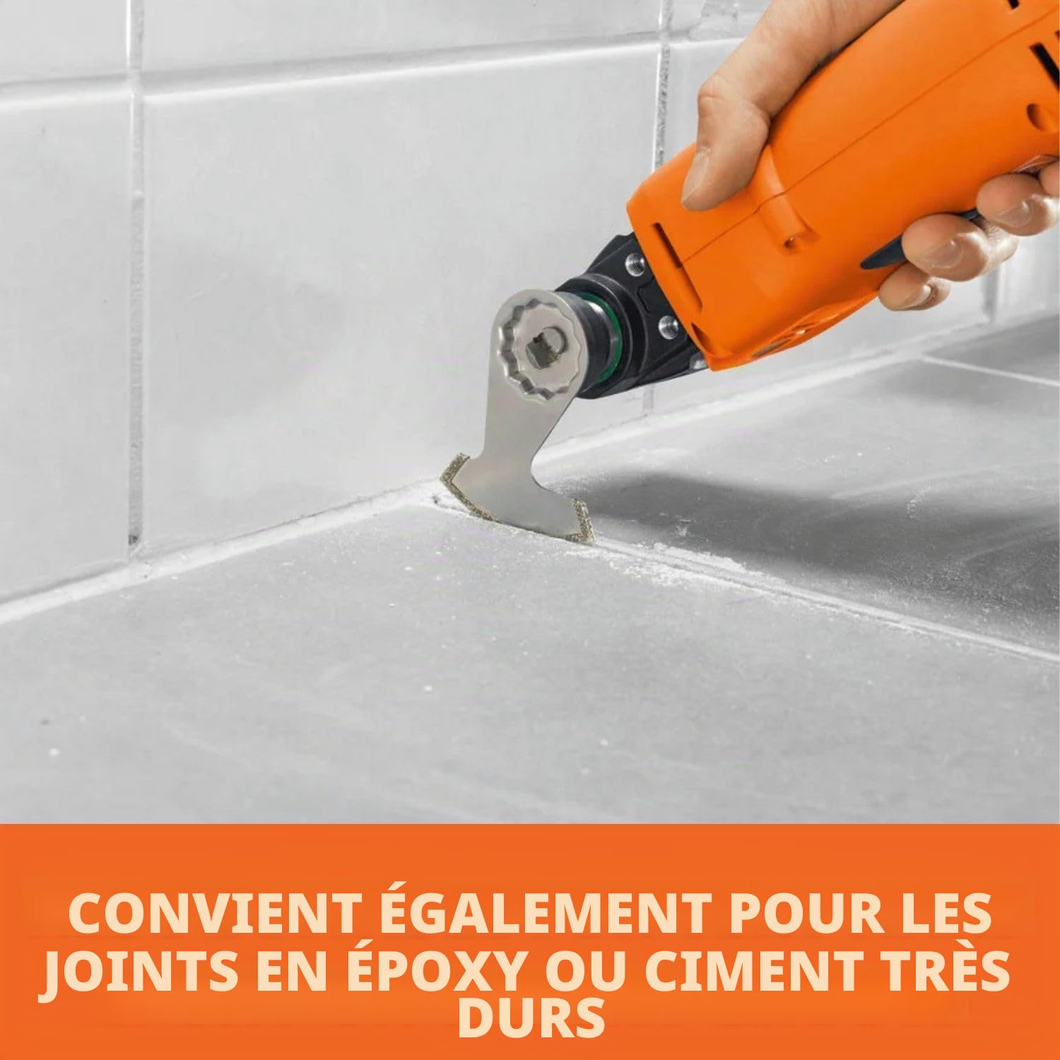 FEIN Lame de scie diamantée, Condit. 1 Pce, Porte-outil StarlockMax, Modèle large. Largeur de coupe env. 2,2 mm.