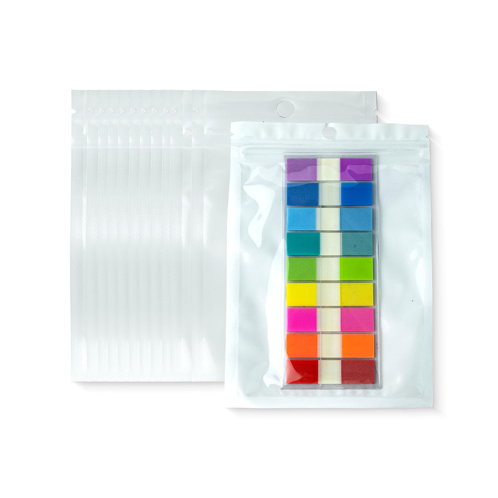 View 1 of Seuodtm 100 PCS Ziplock Packaging Bags 4x5.5 Inches