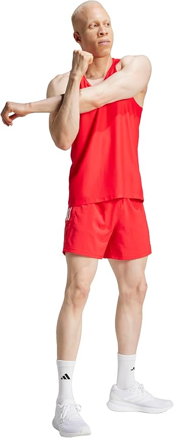 adidas Mens Own The Run Shorts Running Casual Bottoms - Black