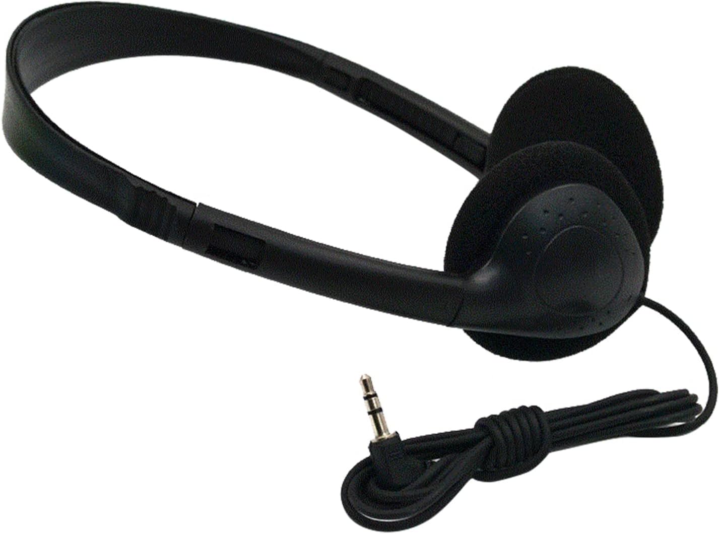 Wired Headset, Stereo Headphones with Noise-Cancelling Microphone, Wired Gaming Headset Overhead Headphones for Computer/PC/Laptop/Mobile Phones, 3.5mm Audio Jack Black