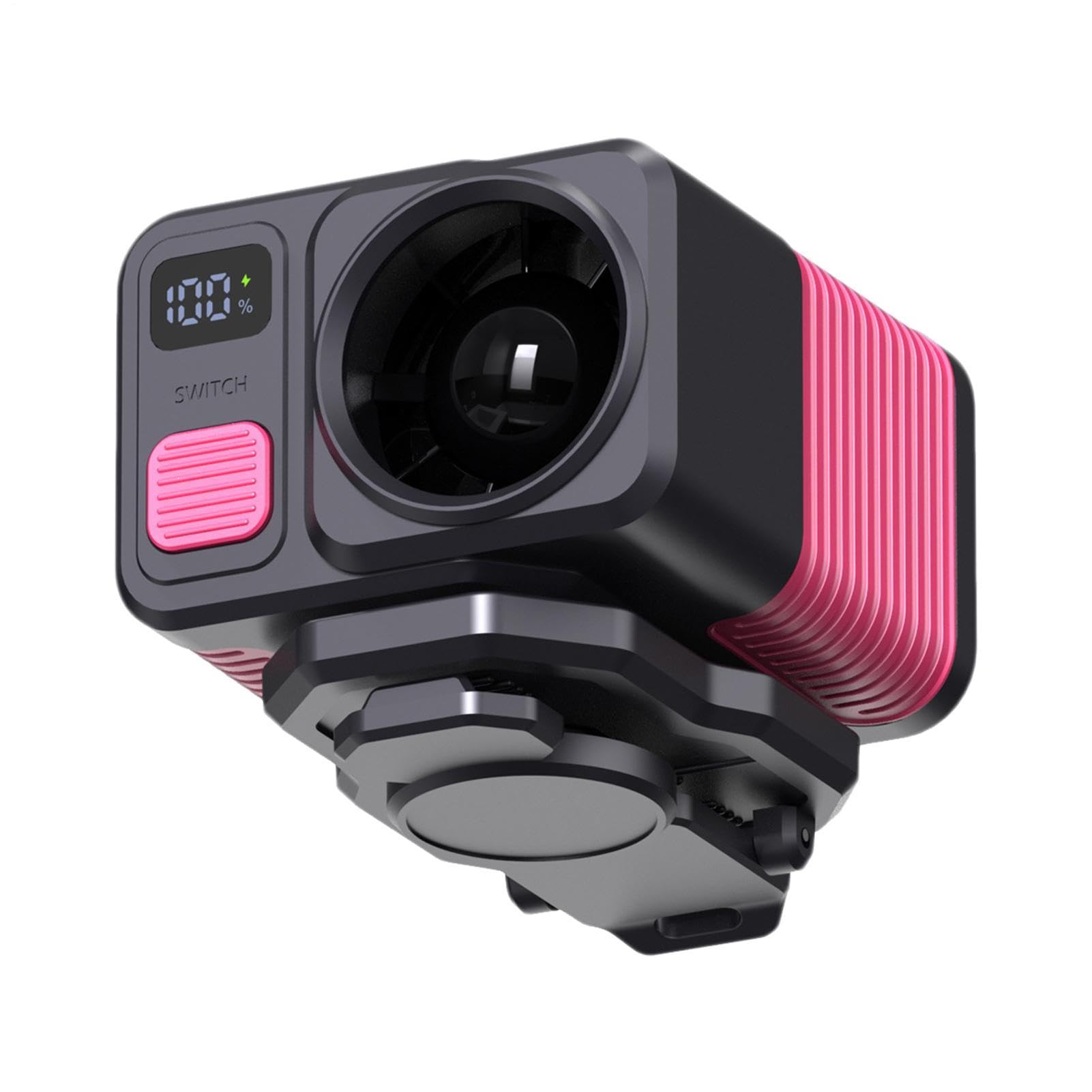 Ventilador de clip para ropa con gran flujo de aire y batería USB de larga duración