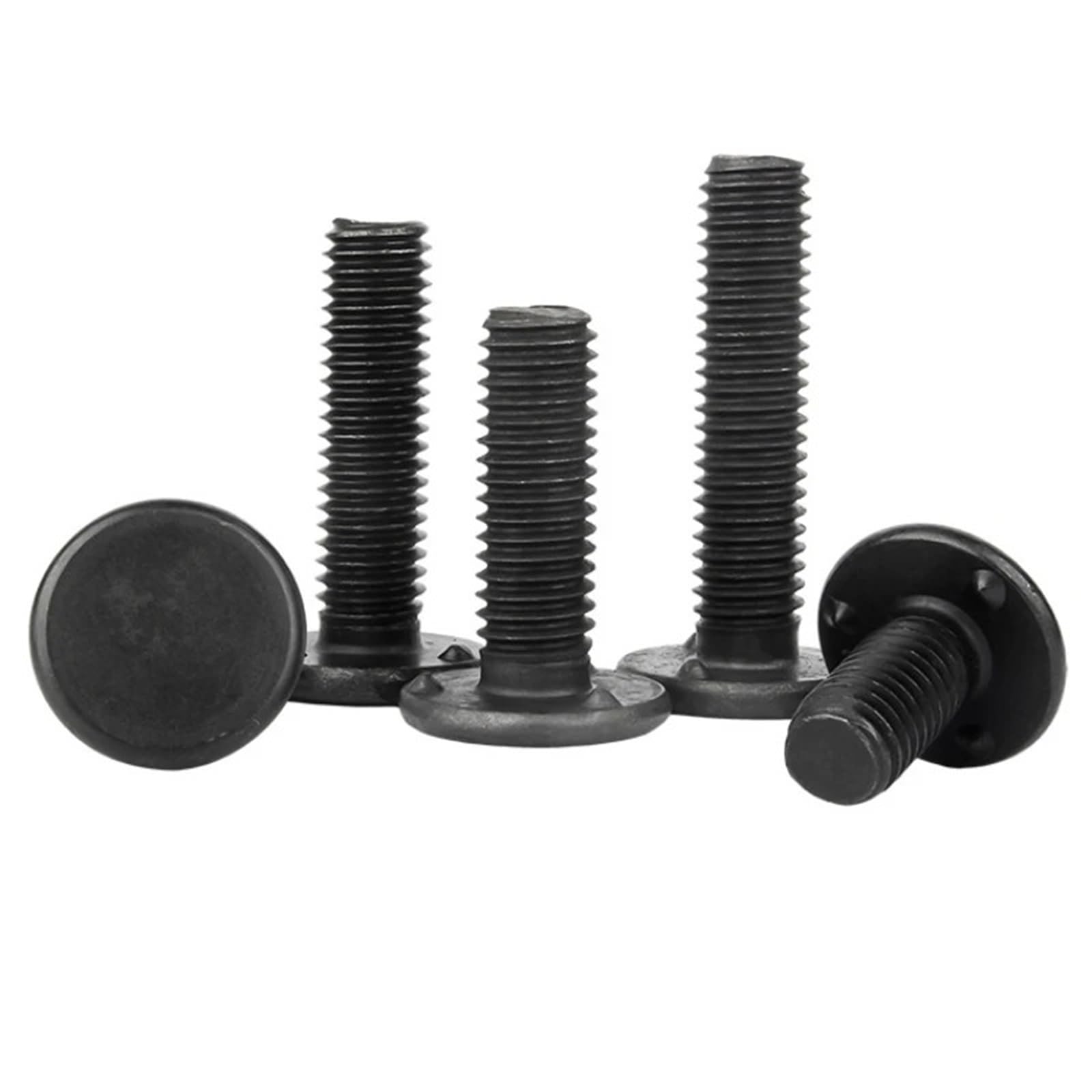 Prigionieri Di Saldatura Viti for saldatura in acciaio al carbonio M5 M6 M8 M10 a testa piatta Q198 perni for a tre punti for auto lunghezza 10-40 mm(M6x25(50pcs))