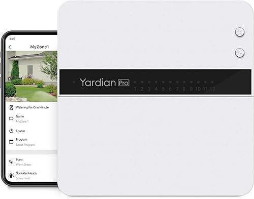 Yardian Pro Smart Sprinkler Controller (8-Zone)