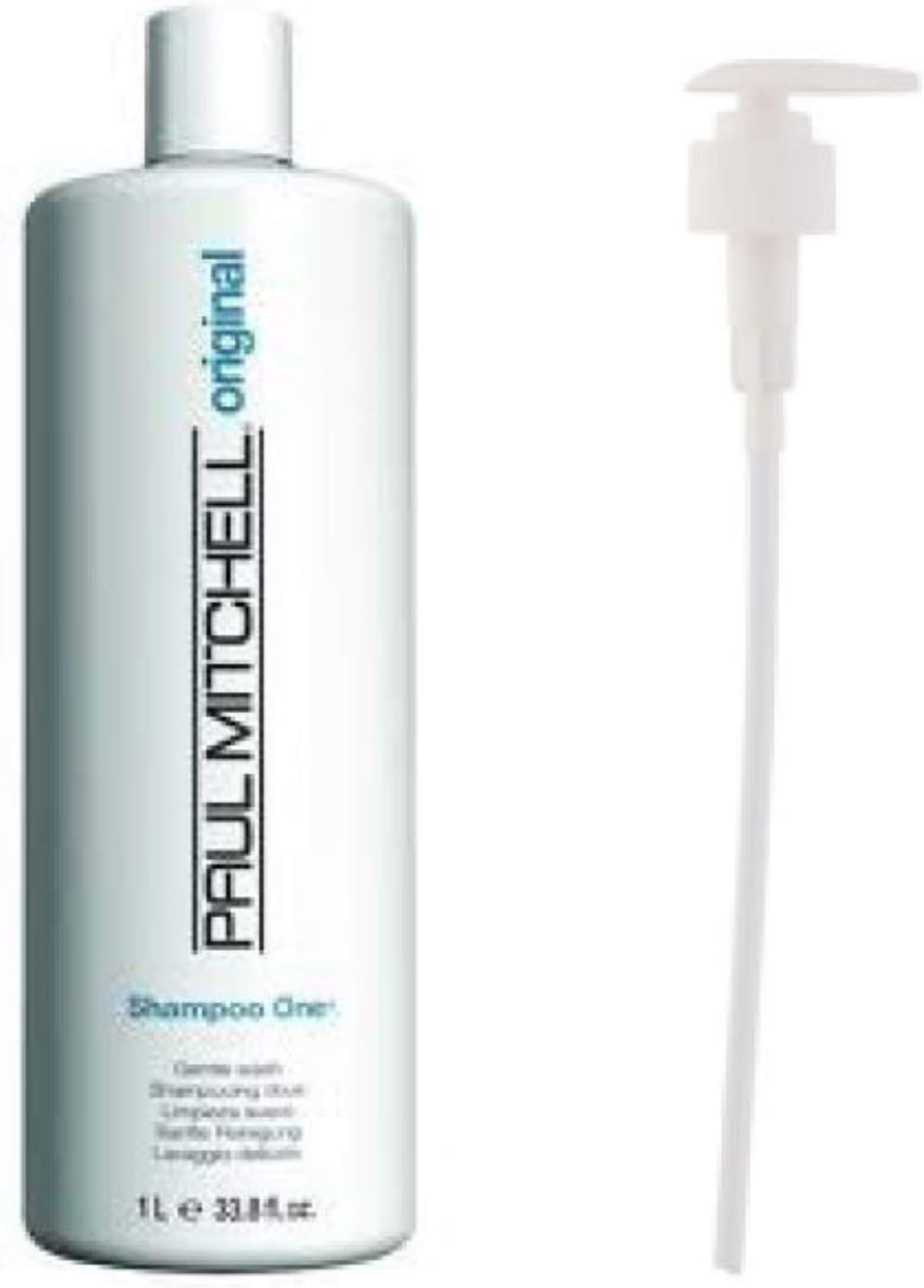 PAUL MITCHELL SHAMPOO ONE (1000ML) WITH PUMP (BUNDLE)