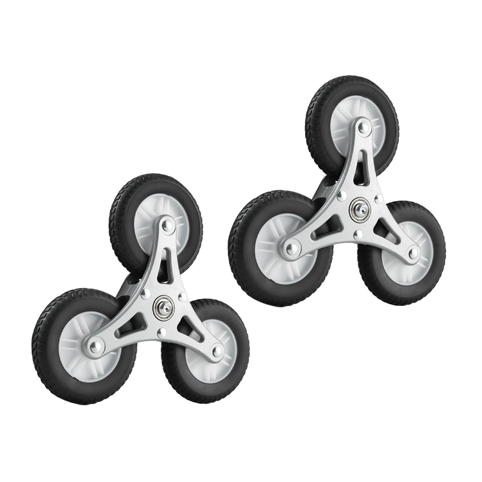 Ruedas De Sustitución para Escalera Silenciosas para,Negro 22.5cm