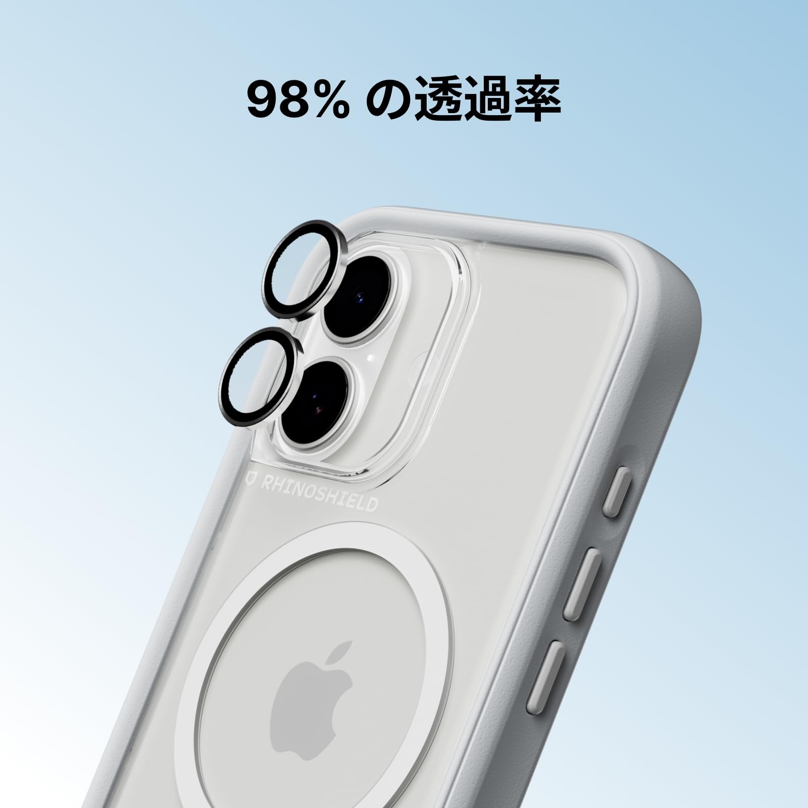 Amazon | RHINOSHIELD ライノシールド カメラ保護フィルム iPhone 17