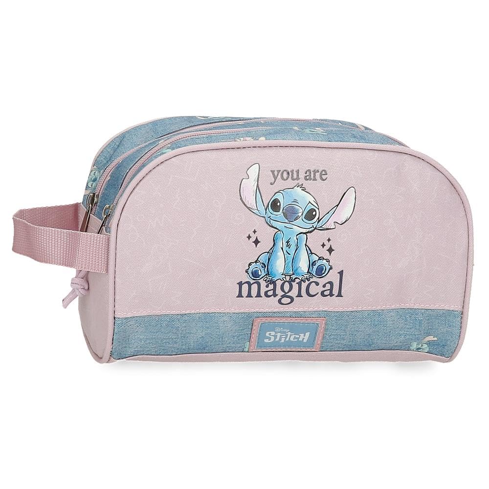 Disney Joumma Bags Stitch You Are Magical Estuches Escolares, bandoleras, Varios Compartimentos