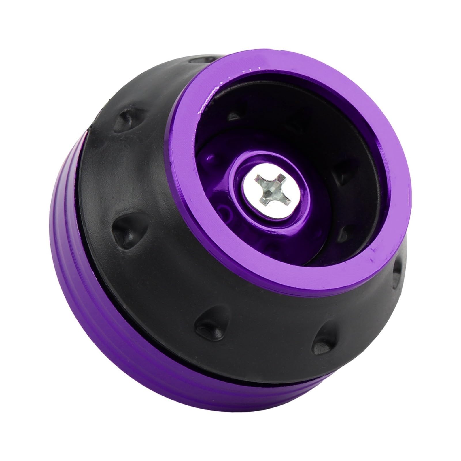 DGHBNP Frame Sliders Motorcycle Front Fork Protection Cups Universal Parts Front Fork Slider Falling Protection Frame Slider(Purple)