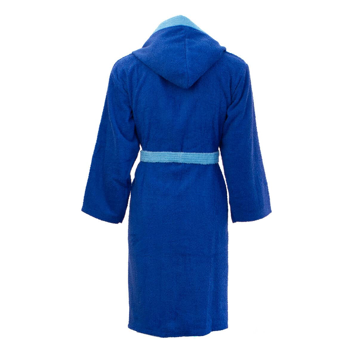 Morbidissimi Accappatoio Spugna Adulto Bicolor Con Cappuccio, Cinturino e 2 Tasche, Accappatoi Uomo Donna Morbidi 400 gr/mq Puro Cotone Y780