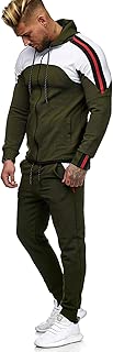 Men's Causal Tracksuit Athletic Sports Casual Full Zip Sweatsuits - coolthings.us