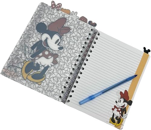 Miniatura 118 de Innovative Designs Disney Stitch - Cuaderno con pestañas Ohana, encuadernado en espiral, 144 páginas con rayas, 8 x 7 pulgadas, color azul