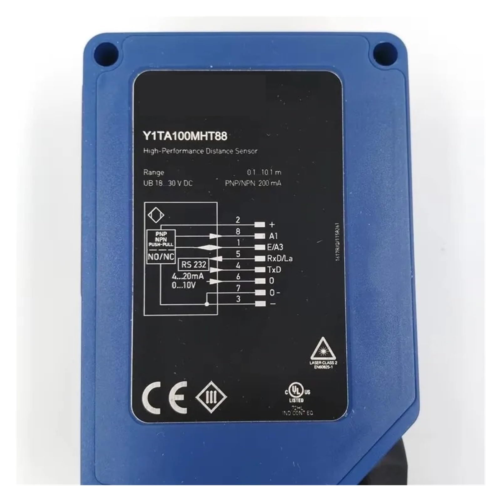 JJKKOZVQF Y1TA100MHT88 Laser Ranging Sensor