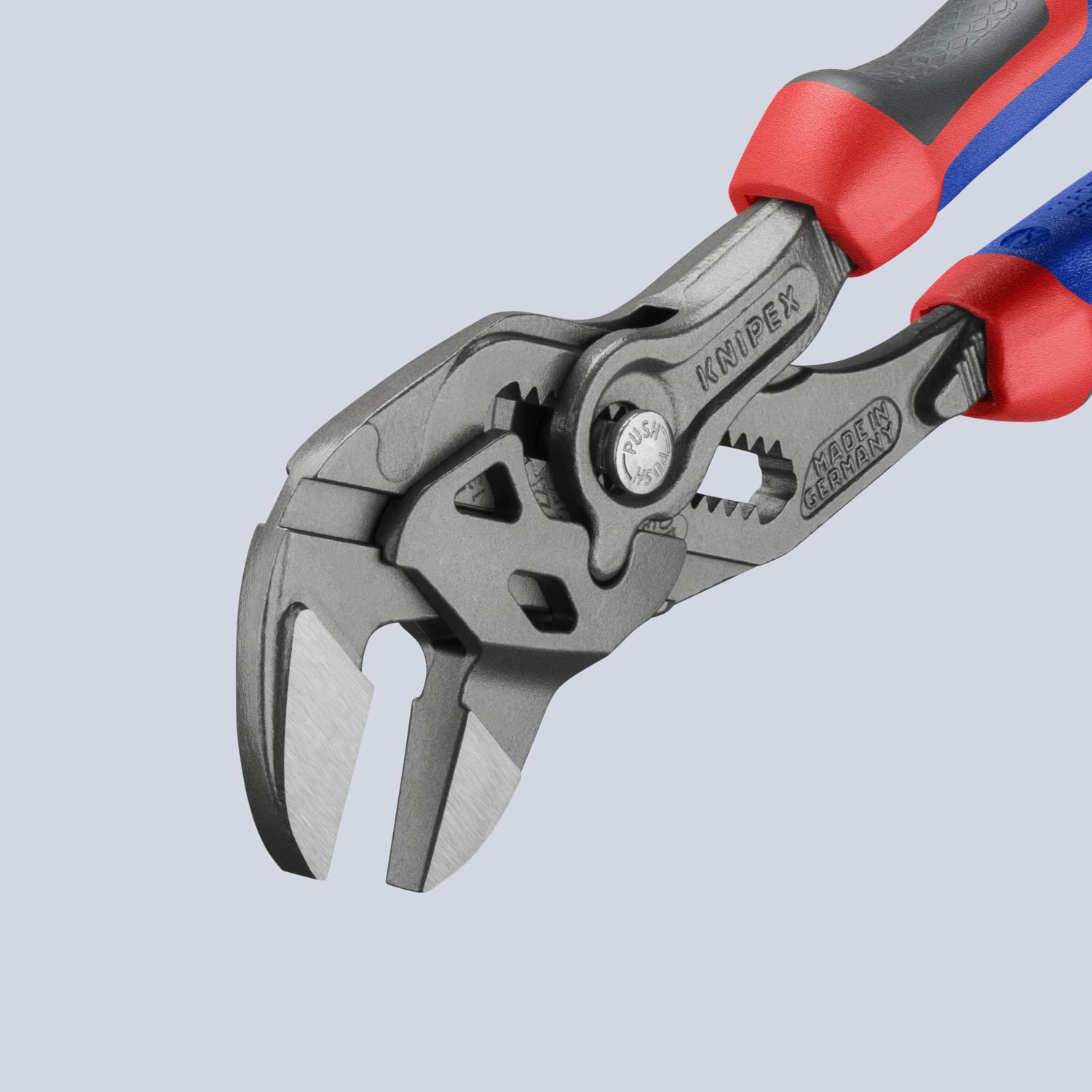 KNIPEX Narzędzia - klucz szczypcowy, czarne wykończenie, wielokomponentowy (8602180)