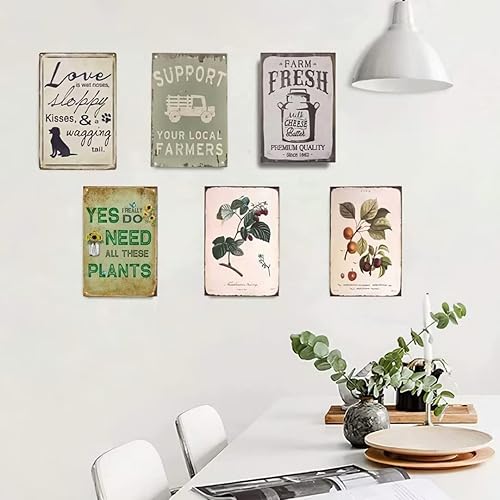 Miniatura 5 de Cartel de metal divertido de San Bernardo de la compañía de jabón de baño de perro para el hogar, cocina, bar, cafetería, granja, club, cueva,