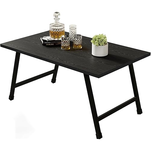 Rectangular Folding Coffee Table - Modern Space-Saving Foldable Coffee Table for Living Room, Durable and Lightweight Design, Easy to Assemble, Perfect for Small Spaces