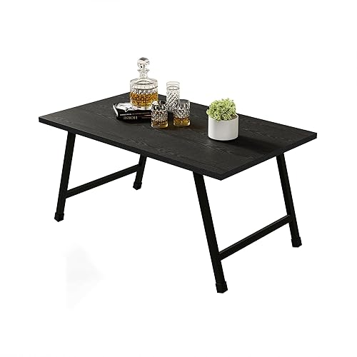 Rectangular Folding Coffee Table - Modern Space-Saving Foldable Coffee Table