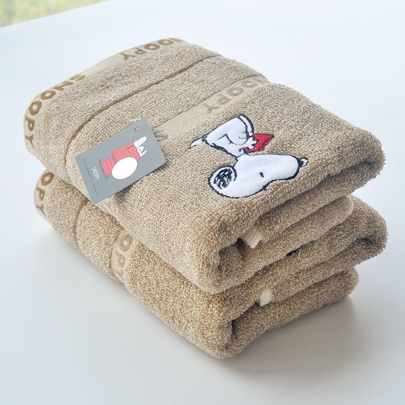 スヌーピータオル 約34cm x 34cm Amazon｜nishikawa【西川】 スヌーピー フェイスタオル 34X80cm