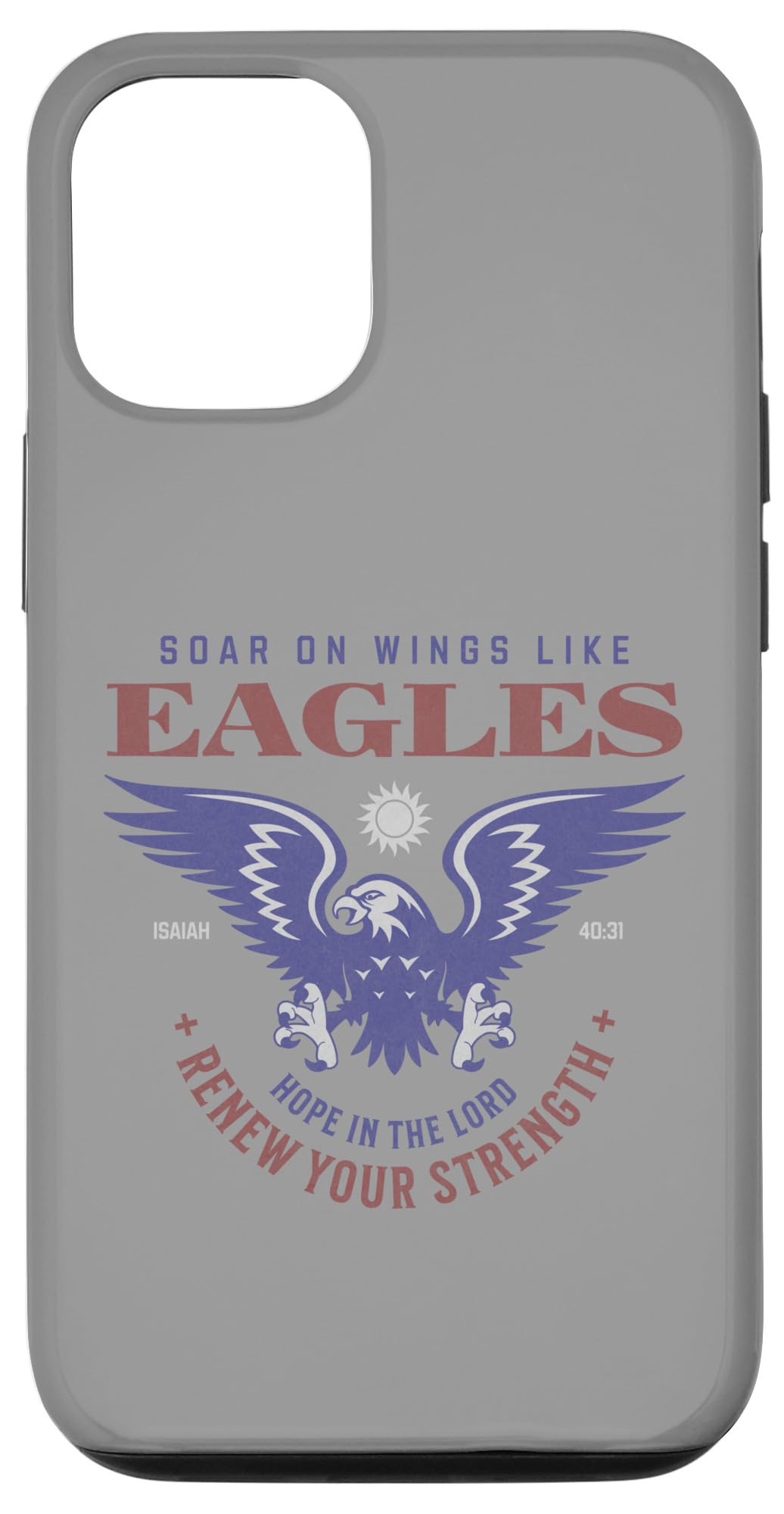 Amazon.co.jp: iPhone 14 Soar on Wings Like Eagles 聖書 ヴィンテージ パトリオットイーグル  スマホケース : 家電＆カメラ