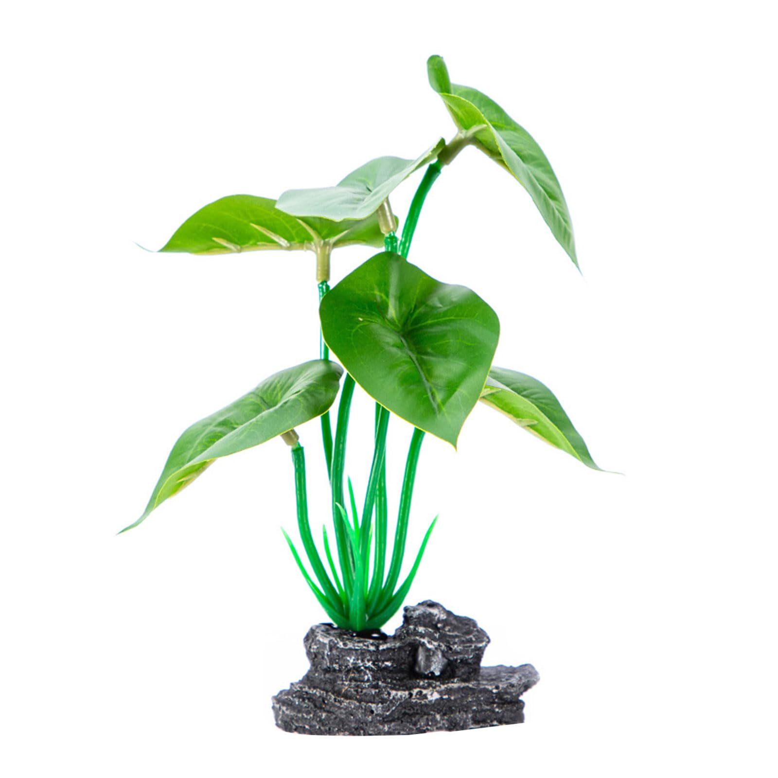 HDOYTXXM Delicate Aquariums Landscape Artificial Plant Lotuses Terrarium Landscape Shrimp Lotuses Statue Aquariums Habitat Decors Color Aquarium Decors