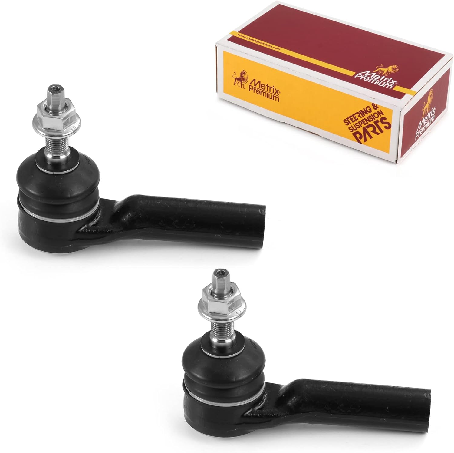 Metrix Premium Chassis Parts - 2 PC Front Outer Tie Rod End Kit Fits 04-07 Ford Freestar, 95-03 Windstar, 86-95 Taurus, 86-95 Mercury Sable, 04-07 Monterey, 88-94 Lincoln Continental, ES80991