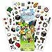 Artist Unknown Minecraft Stickers Party Favors Ultimate Set -- Bundle Includes Over 400 Minecraft Stickers With Bonus Animal Stickers (Minecraft Party Supplies)