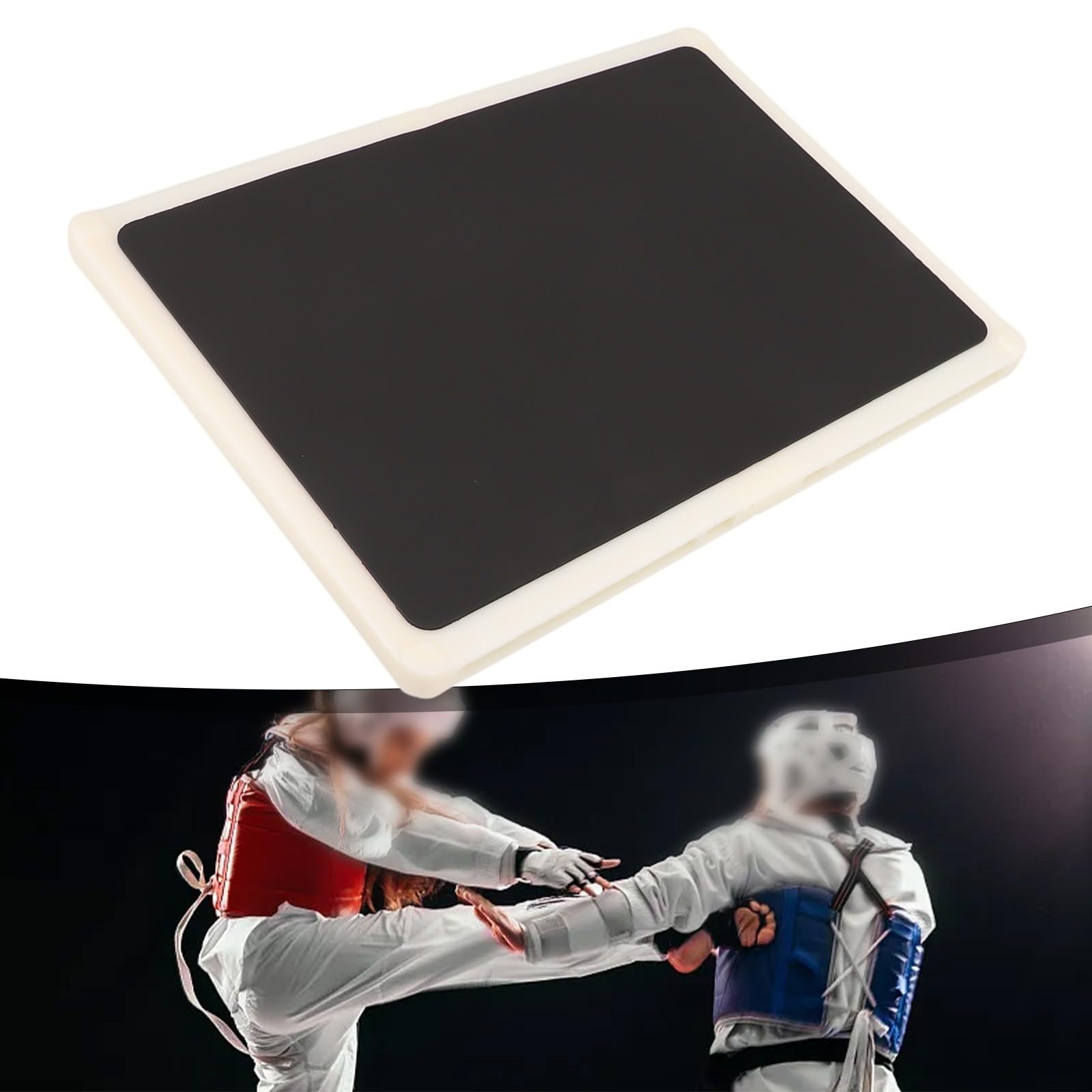 Tavola multifunzionale per taekwondo, riutilizzabile, per allenamento e potenziamento delle abilità di arti marziali, colore nero (oltre 20 anni)