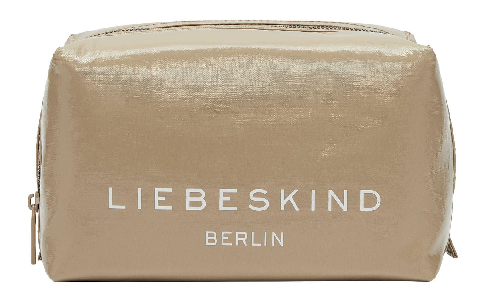 LIEBESKIND Berlin Toiletry Bag Makeup Bag Pouch Cosmetic Bag Beige