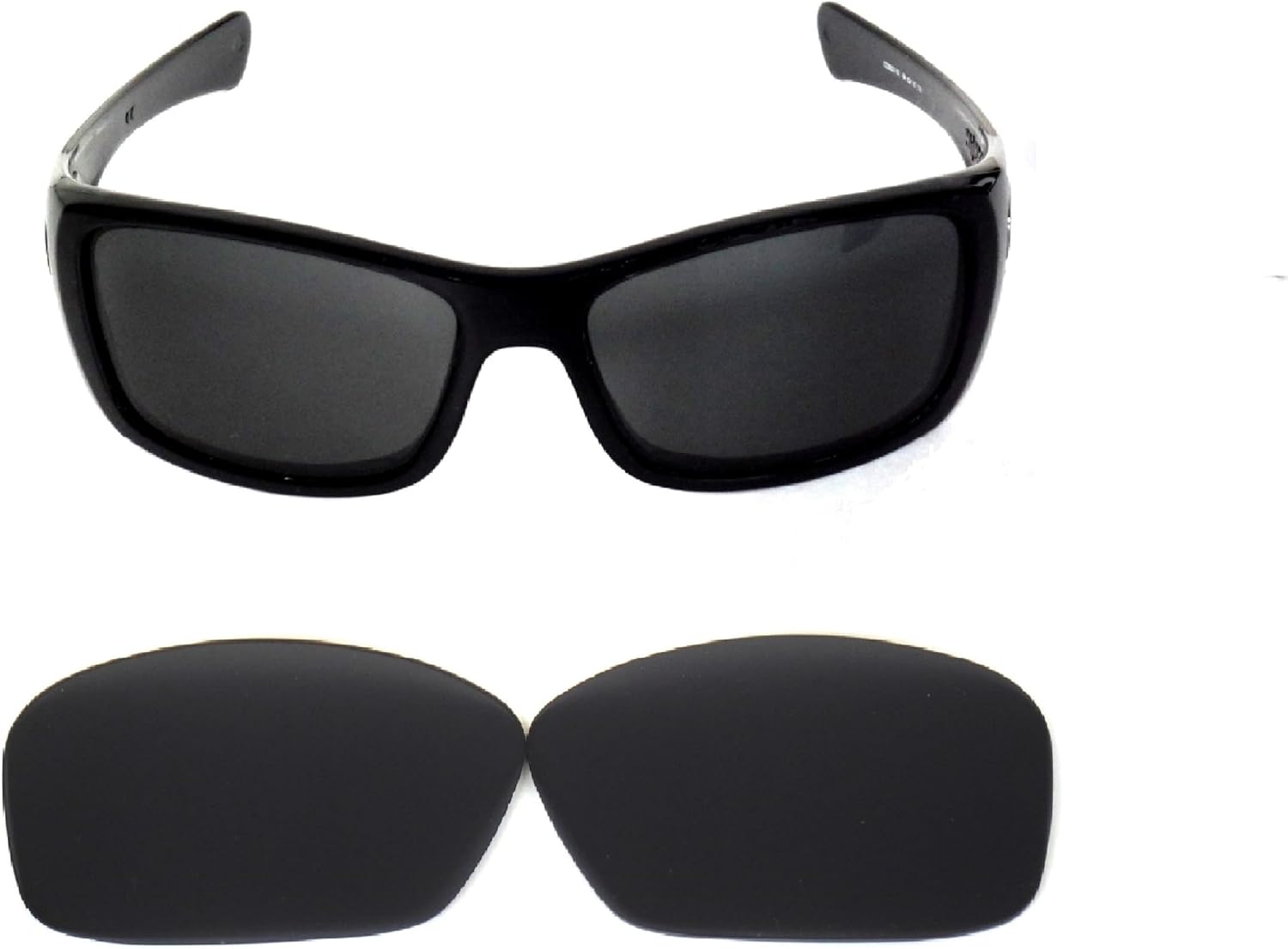 GALAXYLENSE Galaxy Replacement Lenses For Oakley Hijinx Sunglasses Polarized Black